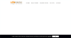 Desktop Screenshot of lifeeventi.it
